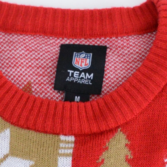 NFL San Francisco 49ers Festive Crewneck Sweater - Picture 9 of 10